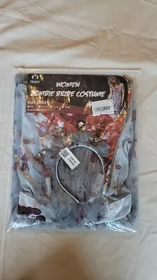 £20 • Buy Zombie Bride Costume Halloween Ladies 18-20