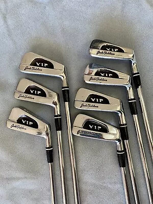 Irons Set (3-P) MacGregor VIP/Crenshaw Wedge Regular Flex Original Grips Nice • $39.99