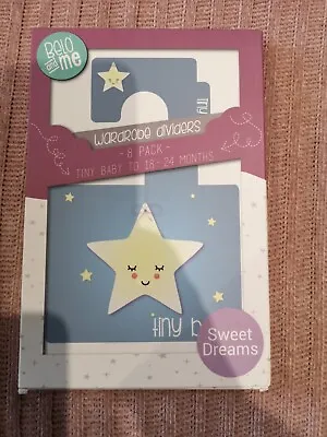 Belo And Me Sweet Dreams 8 Baby Wardrobe Dividers Brand New & Unused • £9.99