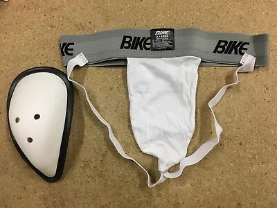 New Bike Strap Supporter Jockstrap W/cup Mens Xl Bahc17 • $9.99