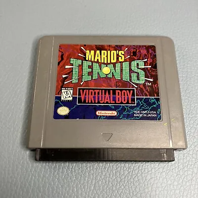 Mario Tennis Virtual Boy Cartridge Only Tested Works Great • $18.99