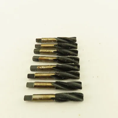 $37.99 • Buy Cleveland Twist Drill 9/16 -18 NF GH5 Spiral Flute Hand Tap NOS Lot Of 8
