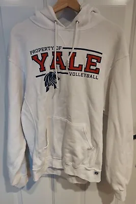 Russell Athletic University Of Yale Volleyball Hoodie Pullover Men's Medium M • $19.99