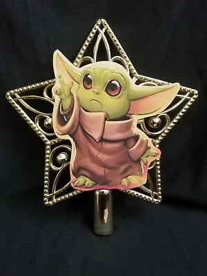 Baby Yoda Disney Inspired Christmas Tree Topper Grogu Star Wars Ornaments • $19.99