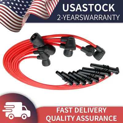 Set Of 8 Spark Plug Wires For 1996-1999 Ford F-150 F-250 Lincoln Mercury V8 4.6L • $28.47