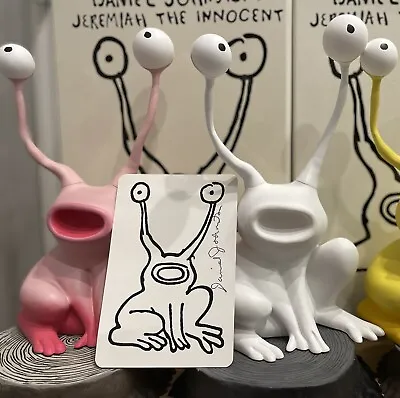 DANIEL JOHNSTON SIGNED JEREMIAH SCULPTURE FIGURES Hi How Are You Nirvana Record • $1500