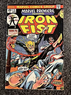 Marvel Premiere 15 First Appearance Of Ironfist • $100