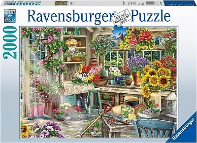 NEW SEALED Ravensburger 13996 Gardener's Paradise 2000Pc Jigsaw Puzzle US SELLER • $44.95