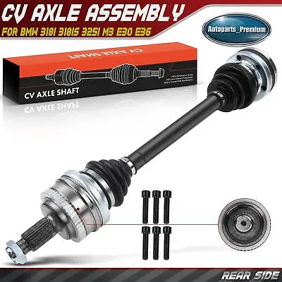 Rear CV Axle Assembly For BMW E30 E36 325i 1987-1993 325is 318i 91-92 318is M3 • $68.99