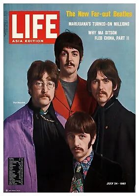 £2.99 • Buy The Beatles Life Magazine Cover Poster Print Wall Art Picture Repro 1967