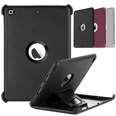 For IPad 9th Generation Case Heavy Duty Rugged Shockproof Cover Screen Protector • $35.99