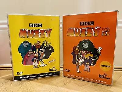 BBC Muzzy DVD Language Course For Children - French - Plus Level 1 & 2 (II) Used • $20.20