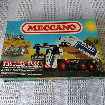 Meccano Trucker Fleet Construction Set 1981 0-85050 • £14.99