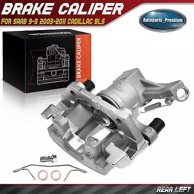 Disc Brake Caliper W/ Bracket For Saab 9-3 2003-2011 9-3X Cadillac BLS Rear Left • $52.99