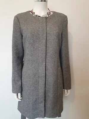 Vero Moda Smart Long Belted Coat Jacket Size L  • $24.89