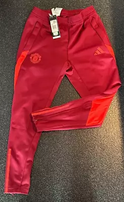 Adidas Manchester United Player Issue Euro Training Pants - Medium • £34.95