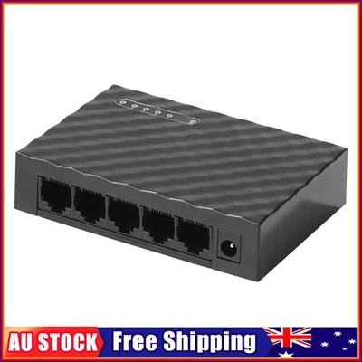$22.89 • Buy 10/100/1000M 5 Port Gigabit Switch RJ45 Desktop Ethernet Network HUB (EU)