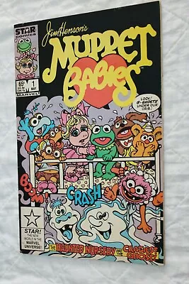 Jim Henson's Muppet Babies #1 Vintage Marvel Comic Book Star Comics 1985 • $16.99
