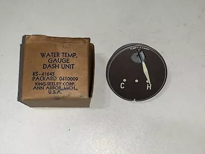 1948 1949 1950 Packard 22nd & 23rd Series Dash Temperature Gauge Nos 410009 • $49.99