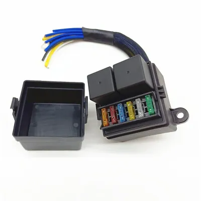 Full Set Relay Fuse Box 12V Pre-Wired For Car Truck Boat RV Automotive Marine • $26.90