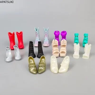 Fashion Doll Shoes For Monster Demon Doll Boots Heel Shoes 1/6 Dolls Accessories • $3.94