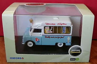 Oxford CA021 Bedford CA Ice Cream Van  Mr Softee  1:43 Scale NEW • £18.95