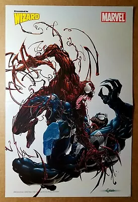 Venom Vs Carnage Amazing Spider-Man Marvel Comics Poster By Clayton Crain • $32.50