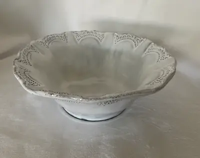 Vietri - Incanto Lace - 7  COUPE CEREAL BOWL - Made In Italy • $32.99