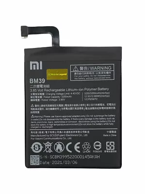 XIAOMI Mi 6 BM39 Battery Replacement 3350mAh • $29.99