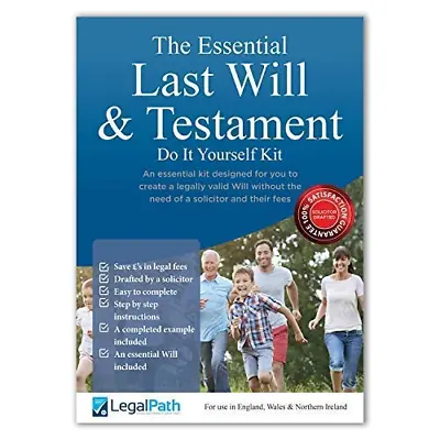 £19.59 • Buy The Essential Last Will And Testament (Do It Yourself Kit UK) 2022-23... 
