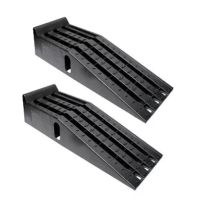 BISupply | Vehicle Service Ramp Set – 6.3” Inch Lift 2 Ton Truck Ramps 2 Pack • $64.86