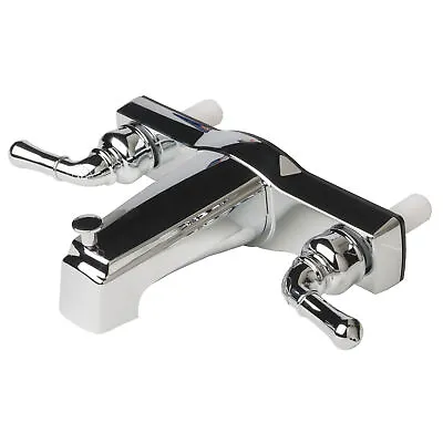 Mobile Home Two Handle 8  Tub Shower Faucet Diverter Chrome Finish • $44.95