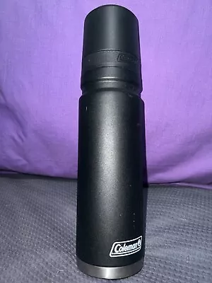 COLEMAN Stainless Steel Black Vacuum Insulated Thermos 500ml Flask • $15