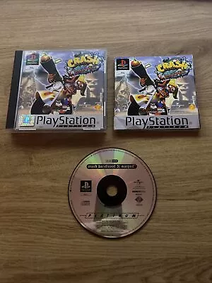 Crash Bandicoot 3 Warped - Playstation Game 1999 Ps1 Platinum Vgc • £13.99