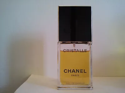 Chanel Cristalle Women's Perfume Fragrance 100ml Edp Spray 80% Full Discontinued • $199