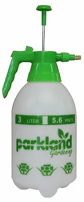 Pressure Sprayer Spray Weed Killer Garden Chemical Water Hand Pump Bottle 3L • £7.99