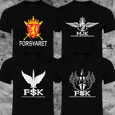 Norwegian Norway FSK MJK Special Forces Forsvarets Spesialkommando T-shirt • $18