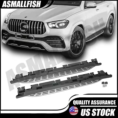 Running Board For 20 21 22 Mercedes Benz W167 GLE Class Side Step Nerf Bar • $157.49