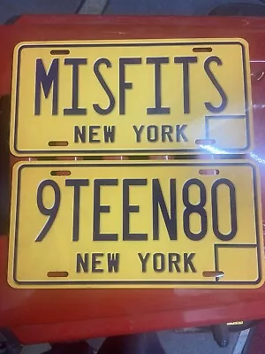 PRINTED Vintage New York State License Plates • $20