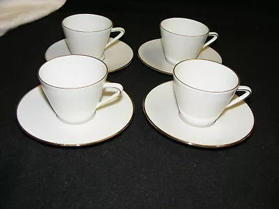 Vintage Demitasse Expresso 4 Cups & Saucers Seltmann Weidew Bavaria #2 Monika • $24.99