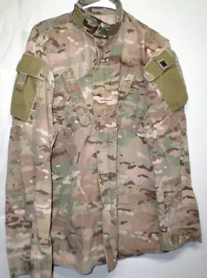 Us Military Multicam Camo Combat Shirt Sz Small Long Used As Shown • $2