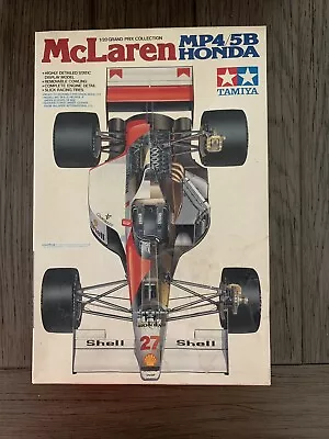 Tamiya McLaren MP4/5B Honda 1/20.  1990. • $2