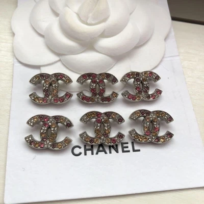 £116.17 • Buy CHANEL Vintage Button Lot 6 Set W3748