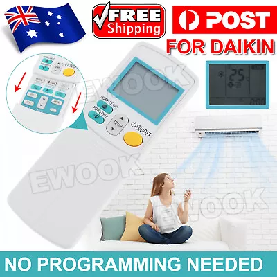 $8.45 • Buy For Daikin Air Conditioner Remote Control ARC433A1 ARC433A21 ARC433A70 ARC433B70