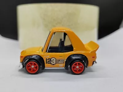 Hot Wheels 2024 Prototype Factory Test Run-Mazda RX-3 Orange Tooned-Rubber Tire • $10.99