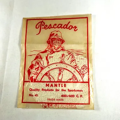 New Pescador #41 Petromax Style 400/600 CP Mantle Coleman Aida Hipolito Lanterns • $6.99