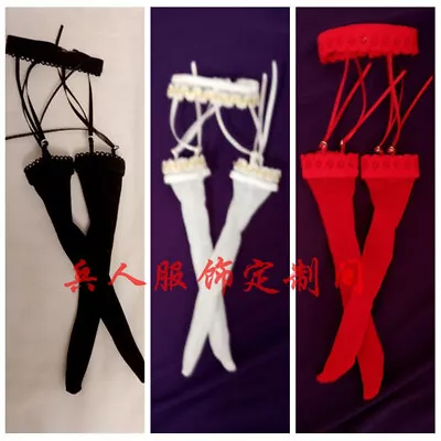 1:6 Sexy Suspender Stockings Socks Clothes For 12'' Female Action Figure • $20.99