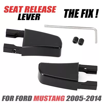 For Ford Mustang Billet Seat Release Lever Knob The Fix Pair 2005 - 2014 • $13.99