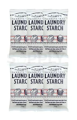 £24.99 • Buy 6X DriPak 200g Kershaws Laundry Starch Table Bed Linen Extra Crisp Shirts Clean 