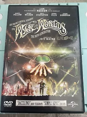 Jeff Wayne's Musical Version Of War Of The Worlds The New Generation DVD-FreeP&P • £10.95